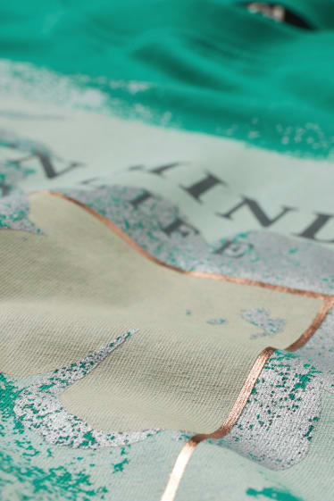 Dames - T-shirt - groen