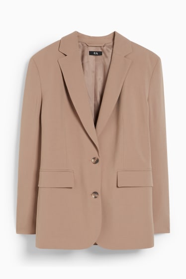 Damen - Oversized-Blazer - beige