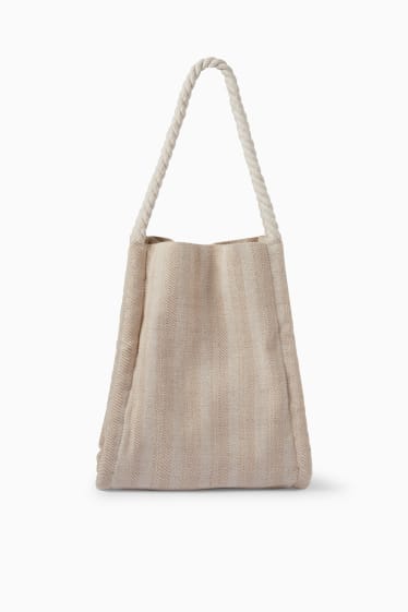 Damen - Tasche - beige