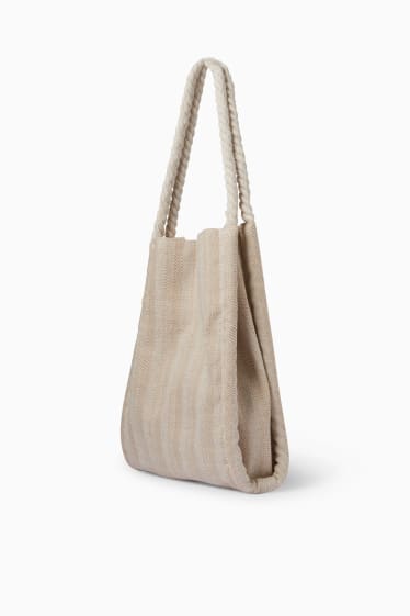 Dames - Tas - beige