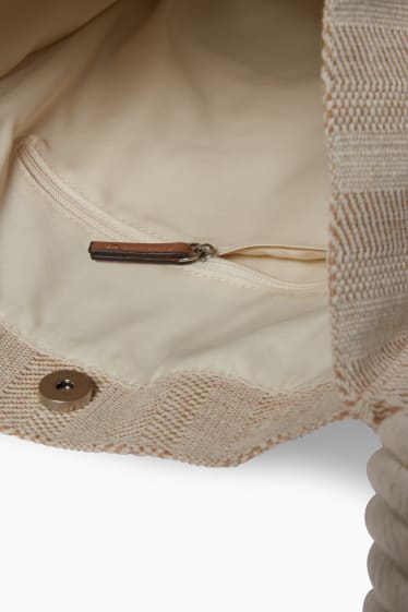 Damen - Tasche - beige