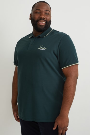 Men - Polo shirt - dark green