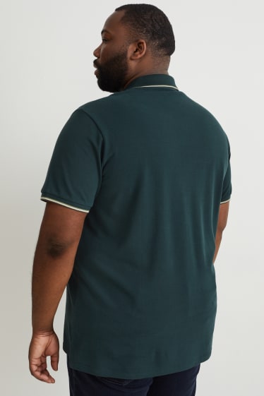 Herren - Poloshirt - dunkelgrün