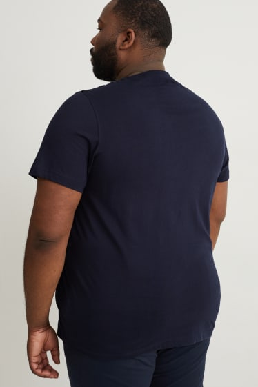 Hommes - T-shirt - bleu foncé