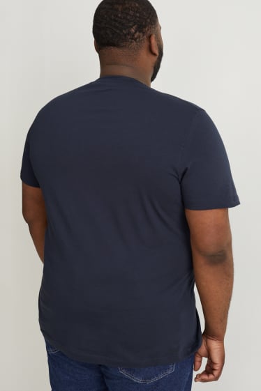 Hommes - T-shirt - bleu foncé