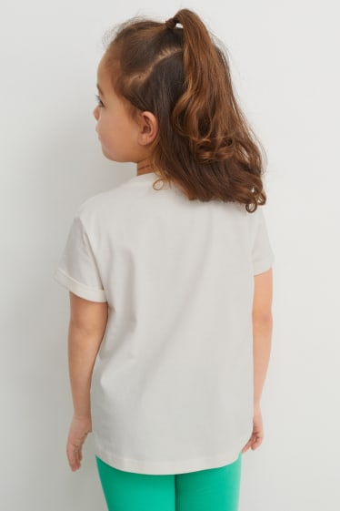 Kinderen - T-shirt - crème wit