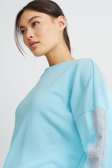 Women - Active sweatshirt - light turquoise