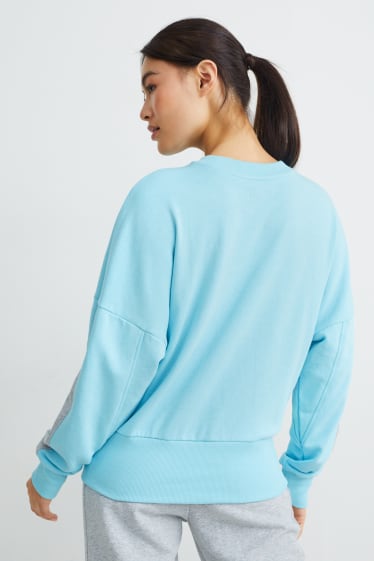 Women - Active sweatshirt - light turquoise