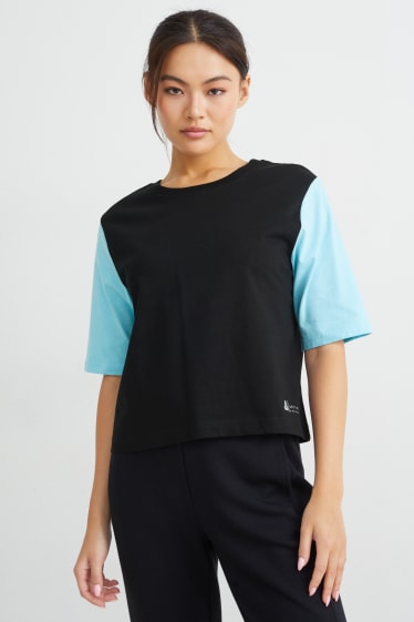 Damen - Funktions-T-Shirt - 4 Way Stretch - schwarz