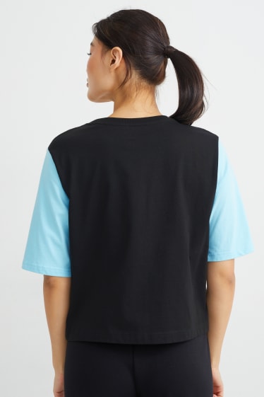 Dames - Sport-T-shirt - 4 Way Stretch - zwart