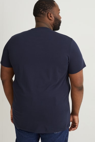 Hommes - T-shirt - Flex - bleu foncé