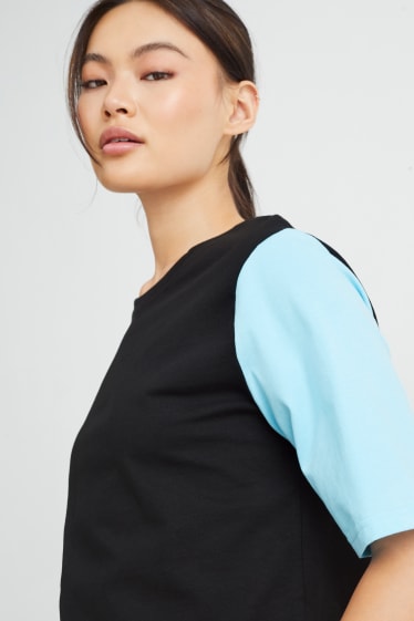 Donna - T-shirt tecnica - 4 Way Stretch - nero