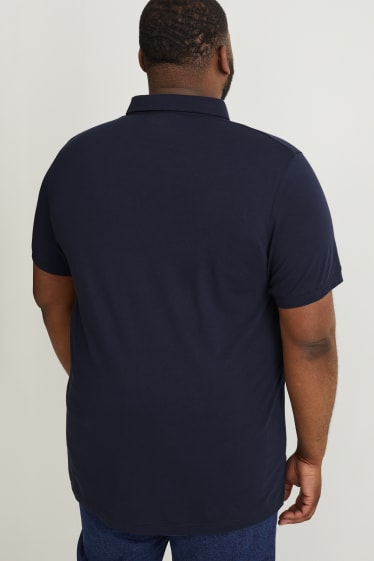 Men - Polo shirt - Flex - dark blue