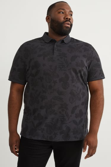 Herren - Poloshirt - schwarz