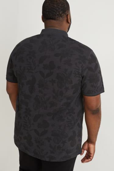 Herren - Poloshirt - schwarz