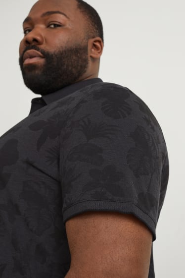 Herren - Poloshirt - schwarz