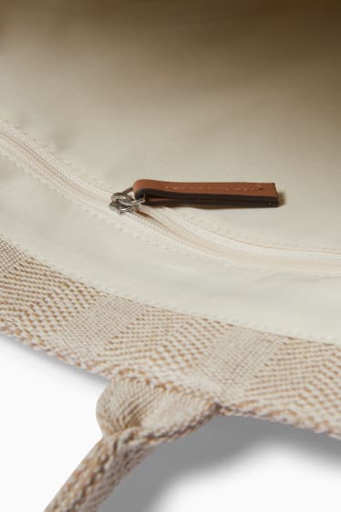 Damen - Shopper - beige