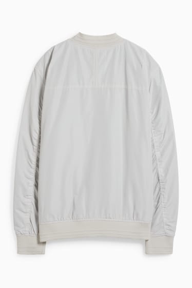 Men - Track jacket - light gray