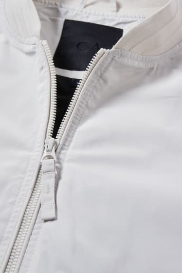 Men - Track jacket - light gray