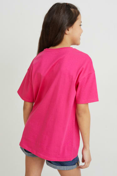 Bambini - Maglia a maniche corte - fucsia