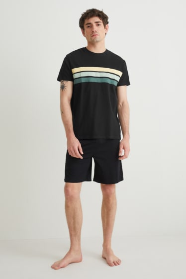 Men - Short pyjamas - black