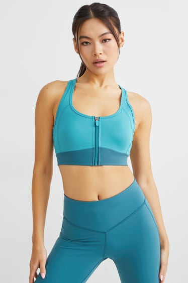 Women - Sports bra - 4 Way Stretch - green