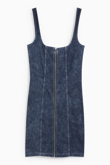 Women - CLOCKHOUSE - denim dress - blue denim