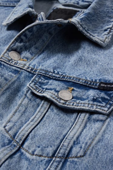 Uomo - Giacca di jeans - jeans azzurro