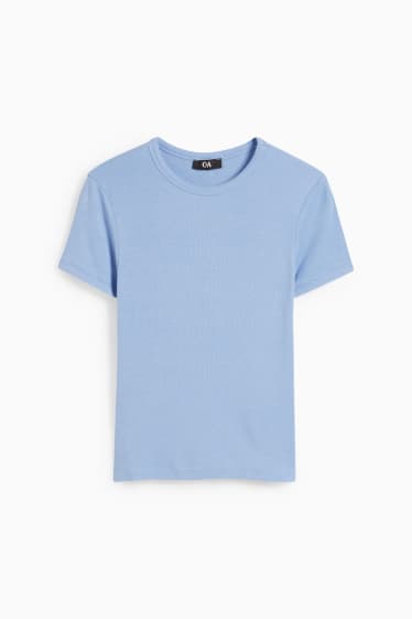 Femmes - T-shirt - bleu clair