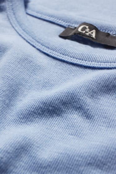 Damen - T-Shirt - hellblau