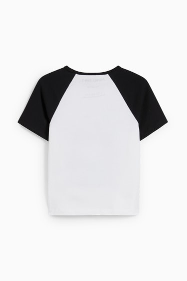 Kinderen: meisjes - Minecraft - T-shirt - wit