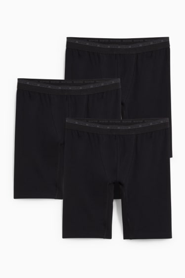 Herren - Multipack 3er - Trunks - schwarz