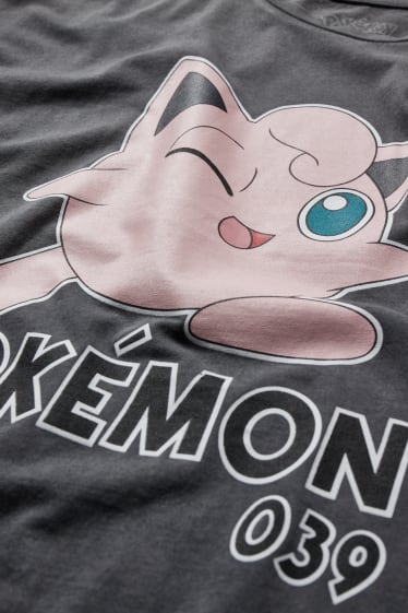 Dona - CLOCKHOUSE - samarreta de màniga curta - Pokémon - gris