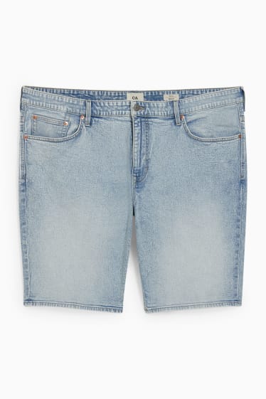 Herren - Jeans-Shorts - helljeansblau