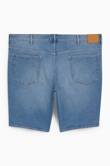 Men - Denim shorts - blue denim