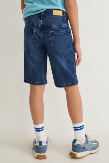 Kinder - Multipack 2er - Jeans-Shorts - jeansblau