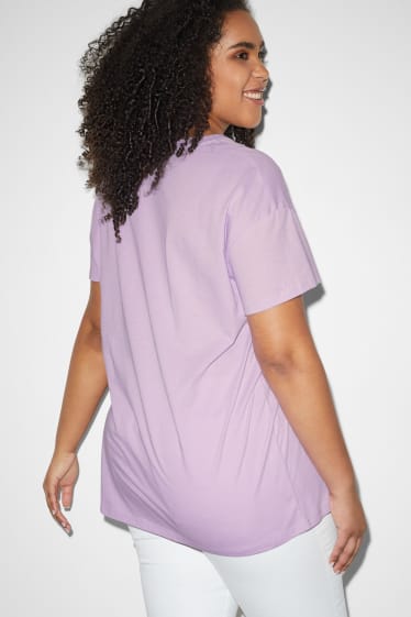 Joves - CLOCKHOUSE - samarreta de màniga curta - violeta clar