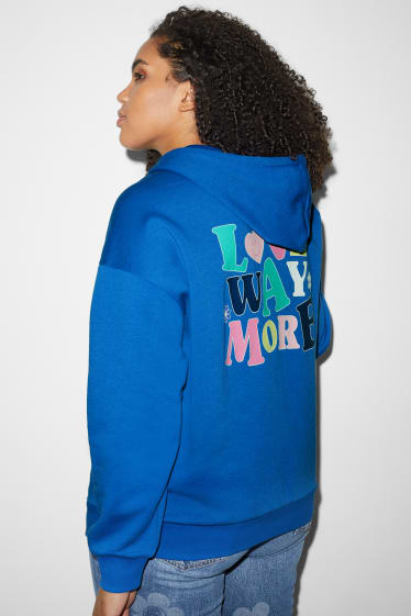 Mujer - CLOCKHOUSE - sudadera con capucha - azul