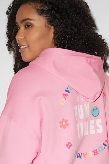 Dames - CLOCKHOUSE - hoodie - roze