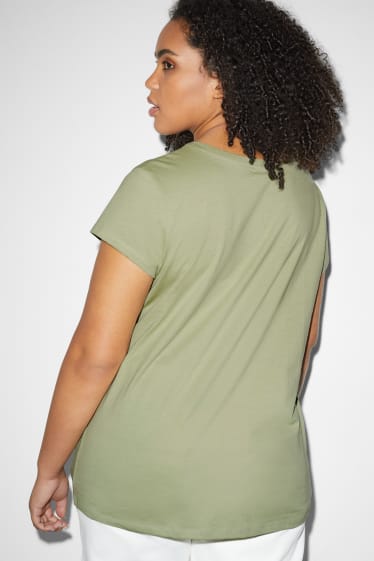 Damen - CLOCKHOUSE - T-Shirt - grün