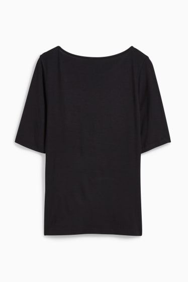 Femmes - T-shirt - noir