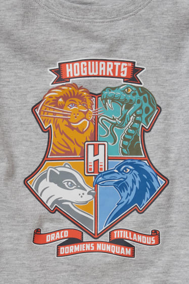 Copii - Băieți - Multipack 3 buc. - Harry Potter - tricou cu mânecă scurtă - gri deschis melanj