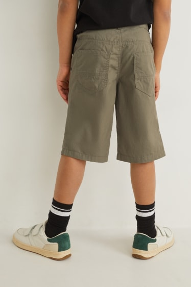 Nen - Pantalons curts - verd fosc