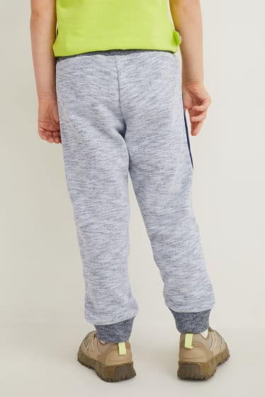 Enfants - Pantalon de jogging - gris clair chiné