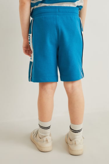 Kinder Buben - Sweat-Bermudas - blau
