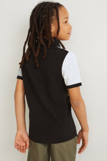 Copii - Tricou polo - negru