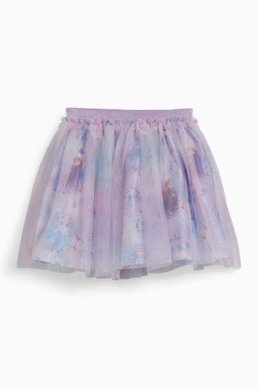 Bambine - Frozen - gonna di tulle - viola chiaro
