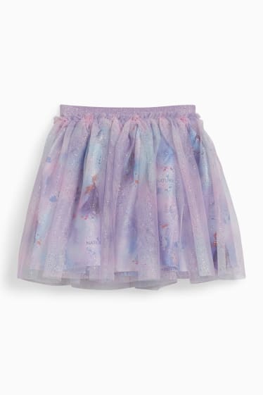 Bambine - Frozen - gonna di tulle - viola chiaro