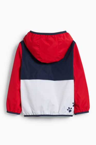 Bambini - Paw Patrol - giacca con cappuccio - rosso