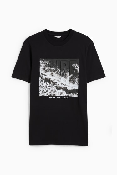 Hommes - T-shirt - noir